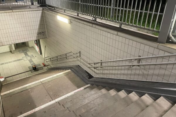 Bahnhof Brandenburg Fahrradrinnen